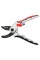 SEKATOR KOWADEŁKOWY ALUMINIOWY 205MM Z BLOKADĄ OTWARCIA YT-88121