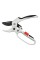 SEKATOR KOWADEŁKOWY ALUMINIOWY  Z GRZECHOTKĄ 200MM ORAZ BLOKADĄ OTWARCIA YT-88123