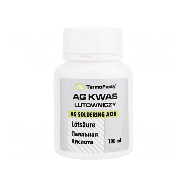 Preparat: kwas lutowniczy AG TERMOPASTY ART.AGT-246
