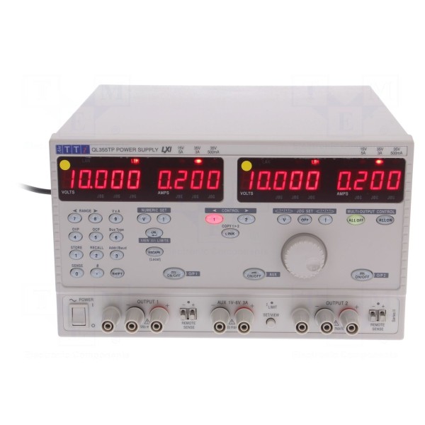 Zasilacz laboratoryjny: programowalny AIM-TTI QL355TP SII
