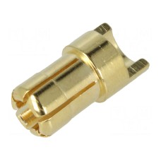 Złącze laboratoryjne: bananowe 6mm AMASS GC6010-M