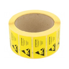 Etykieta samoprzylepna ANTISTAT 055-0002