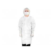 Akcesoria cleanroom: fartuch ANTISTAT 600-5004E