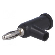 Złącze laboratoryjne: bananowe 4mm AXIOMET BDP-100-B