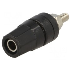 Złącze laboratoryjne: bananowe 4mm AXIOMET BS-244GSM-B