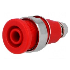 Złącze laboratoryjne: bananowe 4mm AXIOMET BS-324-LS-R