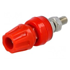 Złącze laboratoryjne: bananowe 4mm AXIOMET BS-50A-R