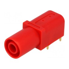 Złącze laboratoryjne: bananowe 4mm AXIOMET BSM-420-R