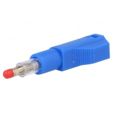 Złącze laboratoryjne: bananowe 4mm AXIOMET BSP-104-BL