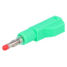 Złącze laboratoryjne: bananowe 4mm AXIOMET BSP-104-G
