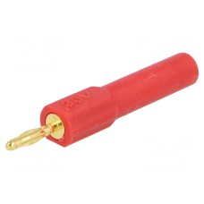 Złącze laboratoryjne: bananowe 2mm AXIOMET RDA-S4-P2-R