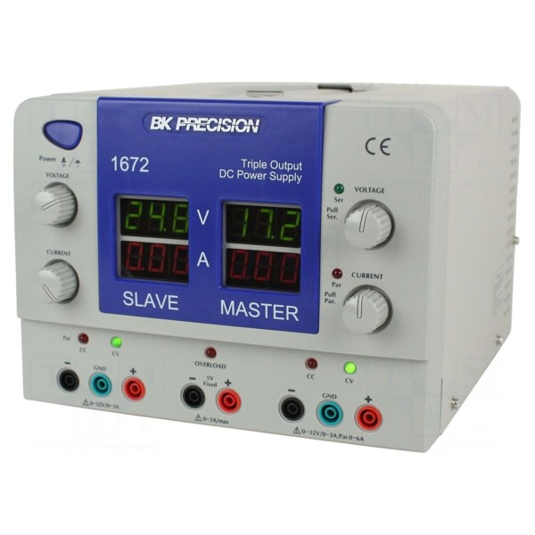 Zasilacz laboratoryjny: standardowy B&K PRECISION BK1672