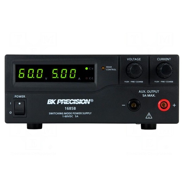 Zasilacz laboratoryjny: standardowy B&K PRECISION BK1687B