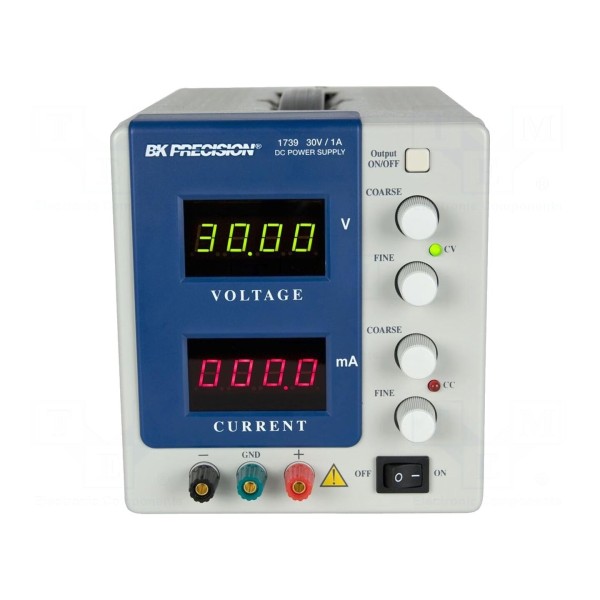 Zasilacz laboratoryjny: standardowy B&K PRECISION BK1739