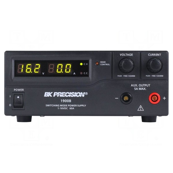 Zasilacz laboratoryjny: standardowy B&K PRECISION BK1902B
