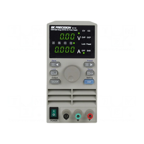 Zasilacz laboratoryjny: standardowy B&K PRECISION BK9110