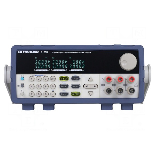 Zasilacz laboratoryjny: programowalny B&K PRECISION BK9129B