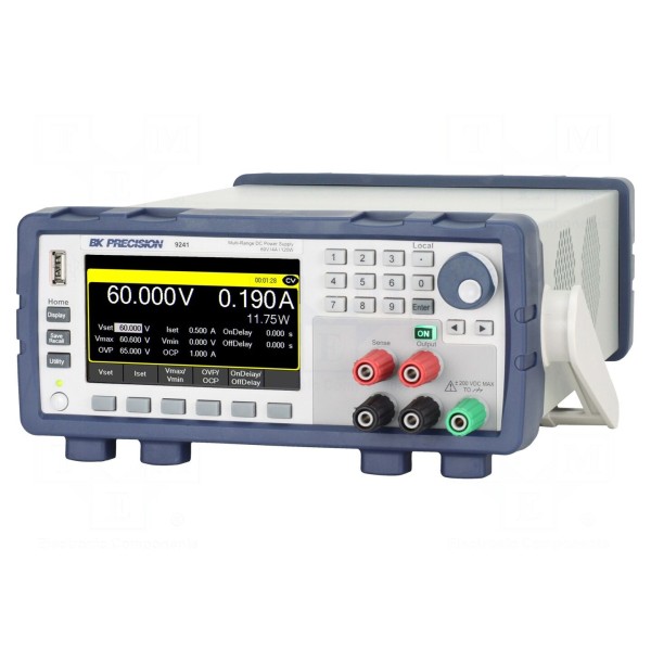 Zasilacz laboratoryjny: programowalny B&K PRECISION BK9241-GPIB