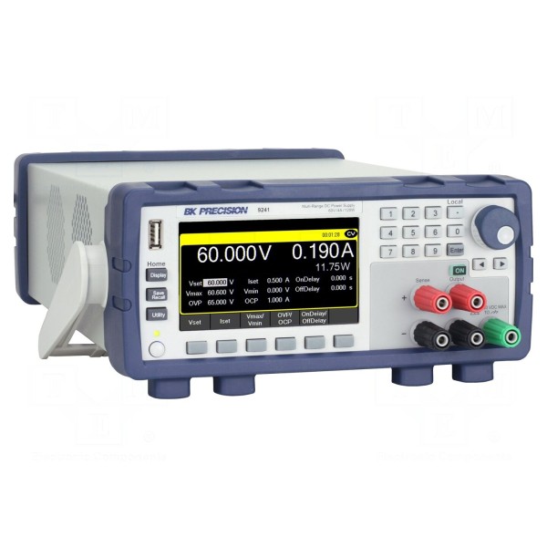 Zasilacz laboratoryjny: programowalny B&K PRECISION BK9241-GPIB