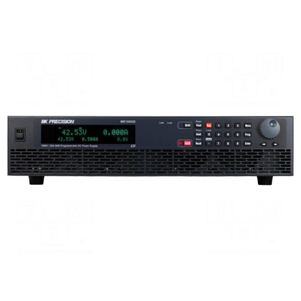 Zasilacz laboratoryjny: programowalny B&K PRECISION MR100020
