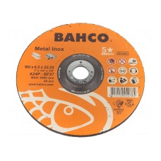 Tarcza szlifierska BAHCO 3921-180-T27-IM