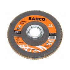 Tarcza szlifierska płatowa BAHCO 3926-125IM-C120