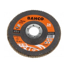 Tarcza szlifierska płatowa BAHCO 3926-125IM-C80