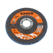Tarcza szlifierska płatowa BAHCO 3927-125IM-P120