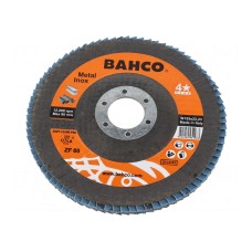 Tarcza szlifierska płatowa BAHCO 3927-125IM-P60