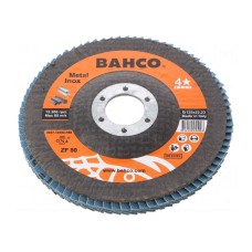 Tarcza szlifierska płatowa BAHCO 3927-125IM-P80