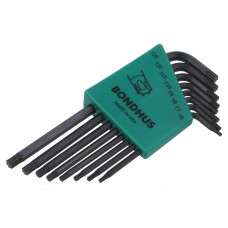 Klucz: Torx®-zestaw BONDHUS 31832