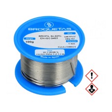 Cyna BROQUETAS BROFIL 63 B2.1 1.0MM 100G