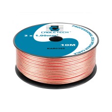 Kabel głośnikowy CCA 1.0mm  10M