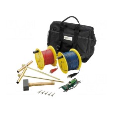 Zestaw do pomiaru rezystancji uziemienia CHAUVIN ARNOUX 3P EARTH TEST KIT 100M