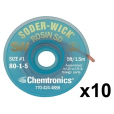 Taśma: rozlutowująca CHEMTRONICS SW18015