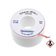 Taśma: rozlutowująca CHEMTRONICS HQ-WICK-LB