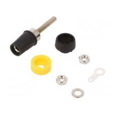 Złącze laboratoryjne: bananowe 4mm CLIFF CL1550-TP/2