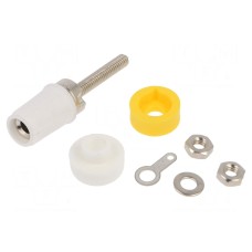 Złącze laboratoryjne: bananowe 4mm CLIFF CL1554-TP/2