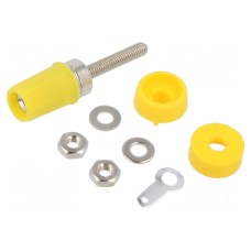 Złącze laboratoryjne: bananowe 4mm CLIFF CL1557-TP/2