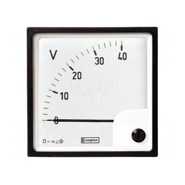 Woltomierz CROMPTON / TE CONNECTIVITY 039-90137-0000-0-10V