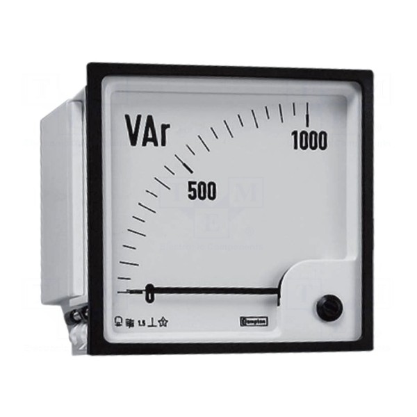 Miernik: mocy CROMPTON / TE CONNECTIVITY 400V L-L, 4000/5A-0-2,5 MVAR