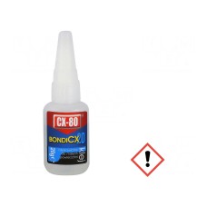 Klej etylocyjanoakrylowy CX-80 BONDICX 20 20G