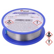 Cyna CYNEL SN60PB40-SW26 0.80 100G