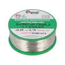 Cyna CYNEL SN99CU07AG03-1.1.3/0.25MM 100G
