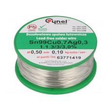 Cyna CYNEL SN99CU07AG03-1.1.3/0.5MM 100G