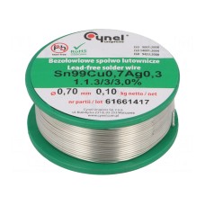 Cyna CYNEL SN99CU07AG03-1.1.3/0.7MM 100G