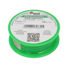 Cyna CYNEL SN96,5AG3CU0,5-WS212/2,5%0.25 100 G