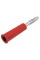 Złącze laboratoryjne: bananowe 4mm ELECTRO-PJP 1060-C-R