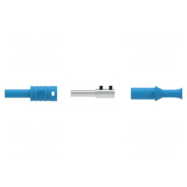 Złącze laboratoryjne: bananowe 4mm ELECTRO-PJP 1063-BL