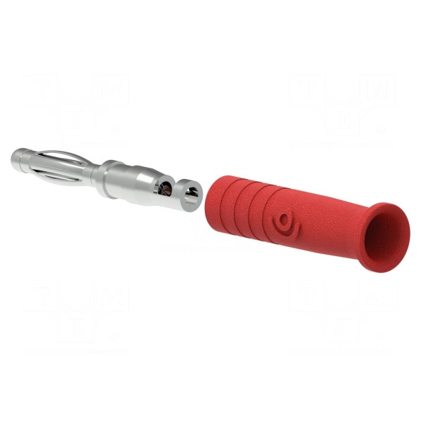 Złącze laboratoryjne: bananowe 2mm ELECTRO-PJP 211-R